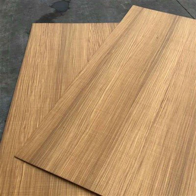 Folheado de dente de serra de nogueira preta defumada